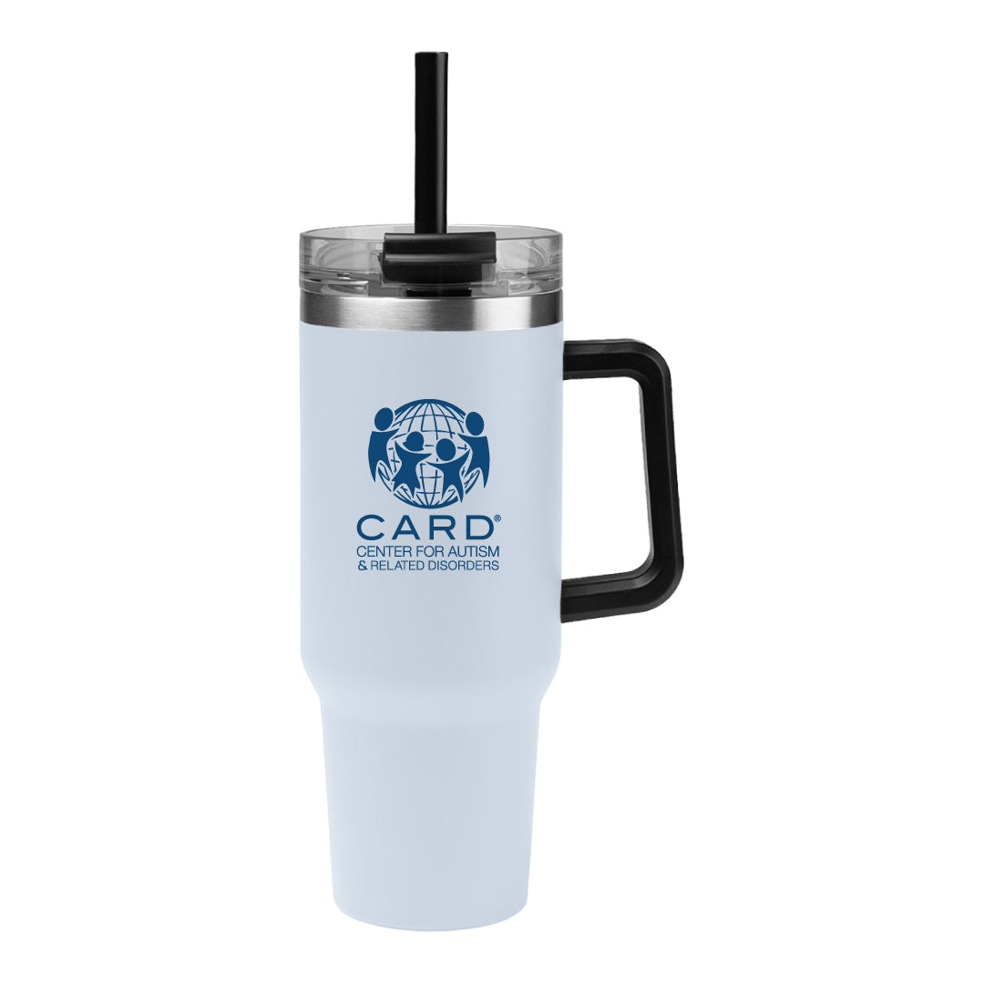 Stainless Steel Tumbler w/Straw - 40oz.