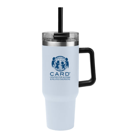 Stainless Steel Tumbler w/Straw - 40oz.