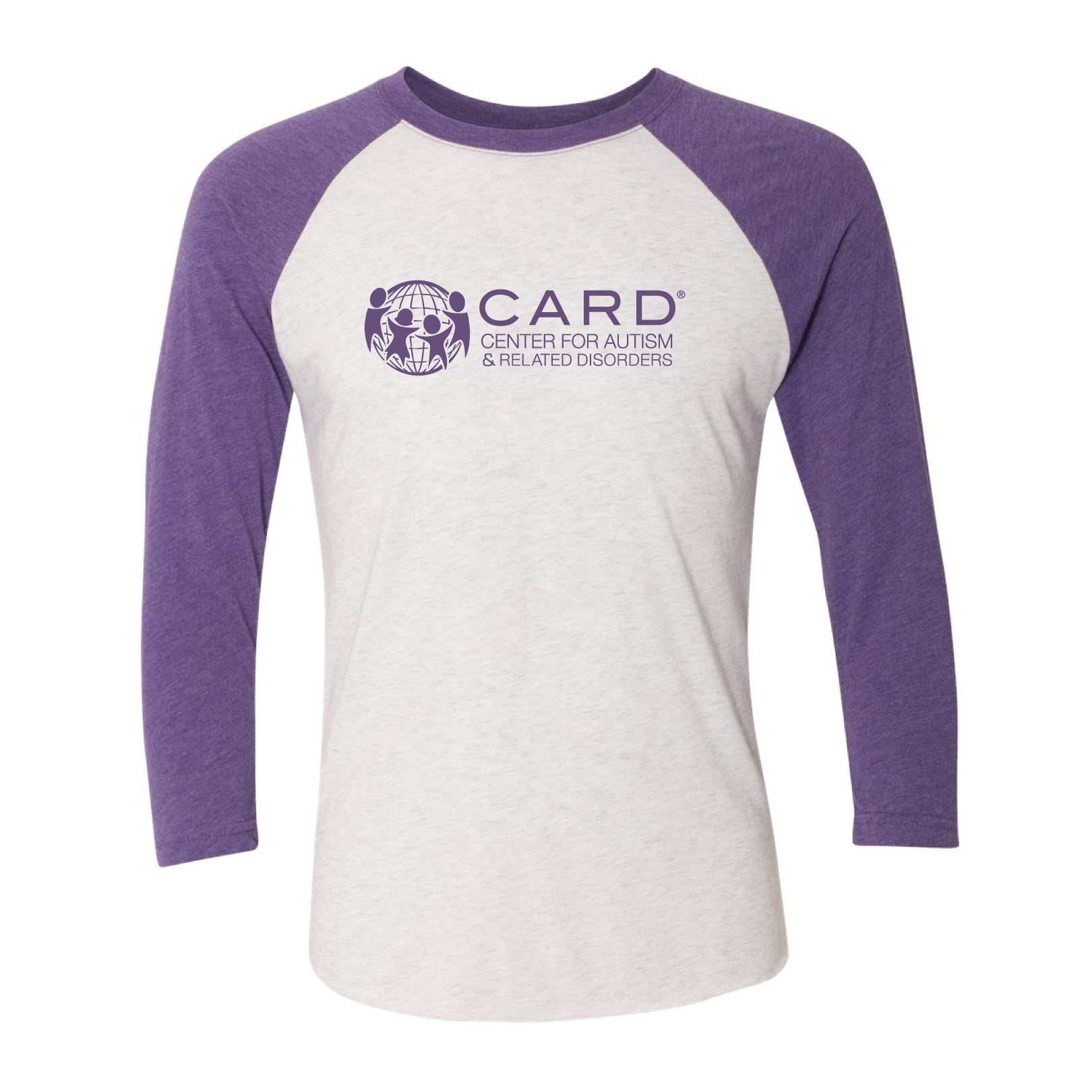 Unisex Next Level Apparel 3/4 Sleeve Raglan T-Shirt