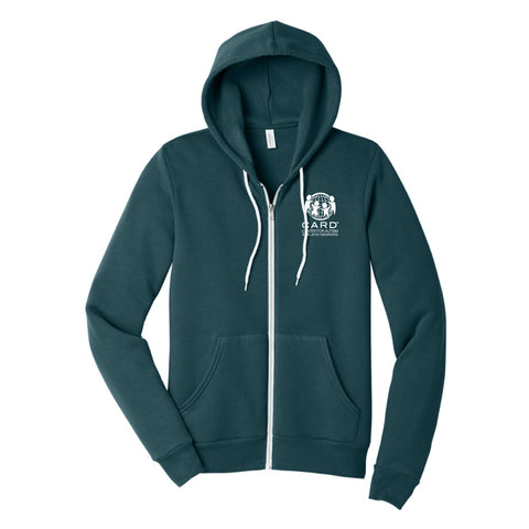 Unisex Bella + Canvas Sponge Fleece Full-Zip Hoodie