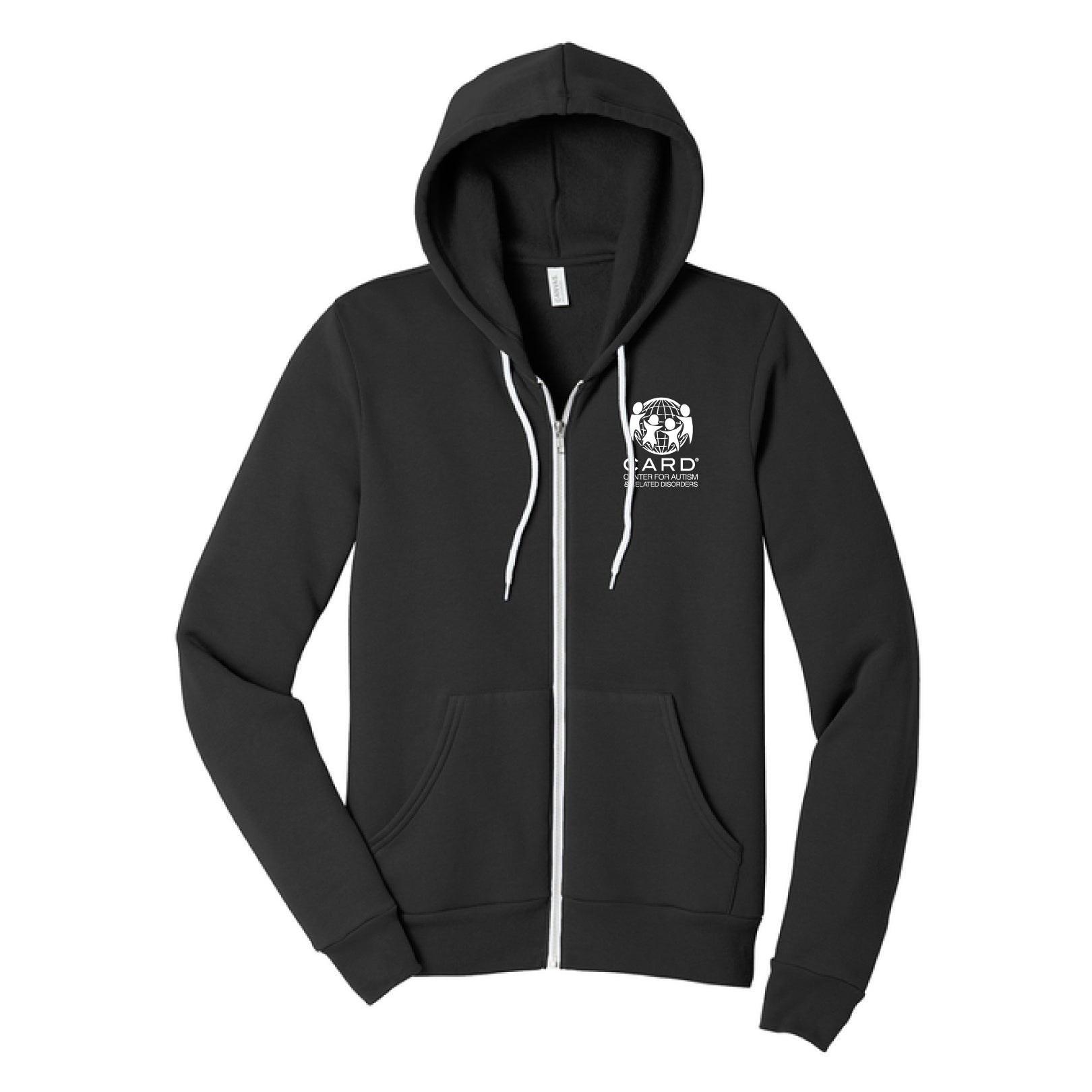 Unisex Bella + Canvas Sponge Fleece Full-Zip Hoodie