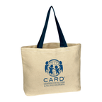 Natural Cotton Canvas Tote Bag