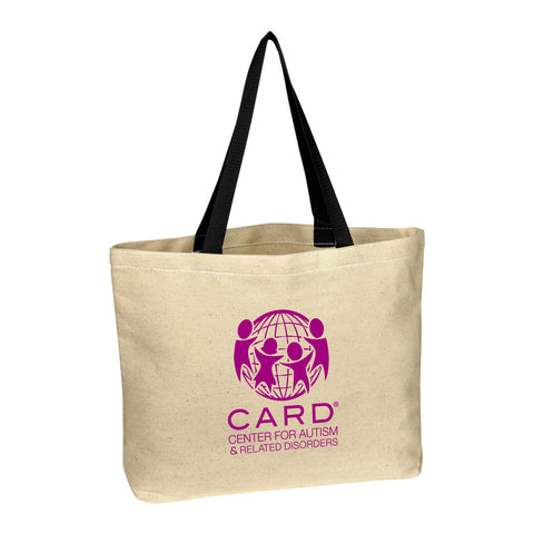 Natural Cotton Canvas Tote Bag