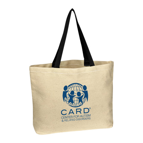Natural Cotton Canvas Tote Bag