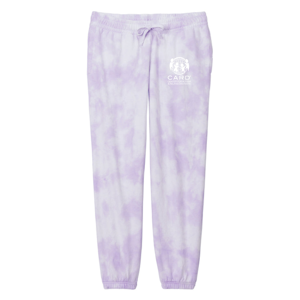 Port&Co Womens Beach Wash Cloud Dye Sweatpants