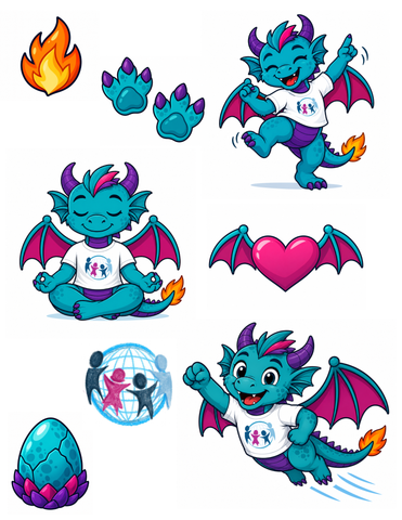 Sticker Sheet - Calm, Dance, Soar